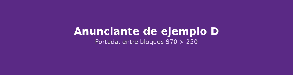 Publicidad: Anunciante de ejemplo D