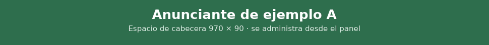 Publicidad: Anunciante de ejemplo A
