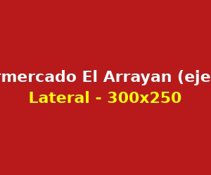 Publicidad: Supermercado El Arrayan