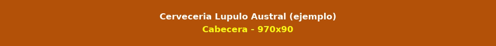 Publicidad: Cerveceria Lupulo Austral