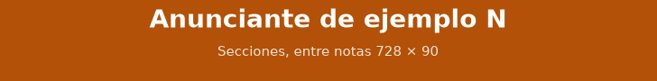 Publicidad: Anunciante de ejemplo N